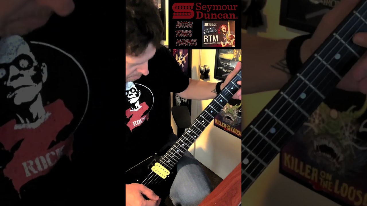 USA Dean V w Seymour Duncan RTM bridge pup