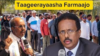 Farmaajo Oo Ka Horymid Doorashadii Ka Dhacday Muqdisho & Xan Sheekh Oo Ku Jeesjees Farmaajo
