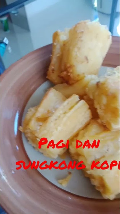 SARAPAN PAGI HARI KOPI-SINGKONG- PAFORIT