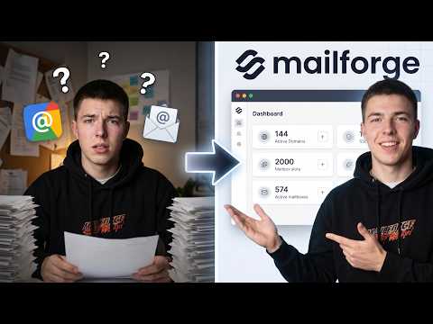 Video thumbnail: Mailforge Full Tutorial 2026 - How To Set Up Email Infrastructure In 5 Minutes