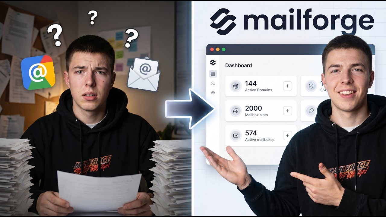 Mailforge Full Tutorial 2026 - How To Set Up Email Infrastructure In 5 Minutes