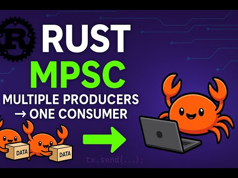 Rust Concurrency Explained: Multiple Producers Single Consumer (MPSC) Tutorial