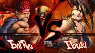 USF4 - Evil Ryu (BOTB_Fenrir) Vs Ibuki (BOTB_LEGACY) 720p60fps HD◄◄