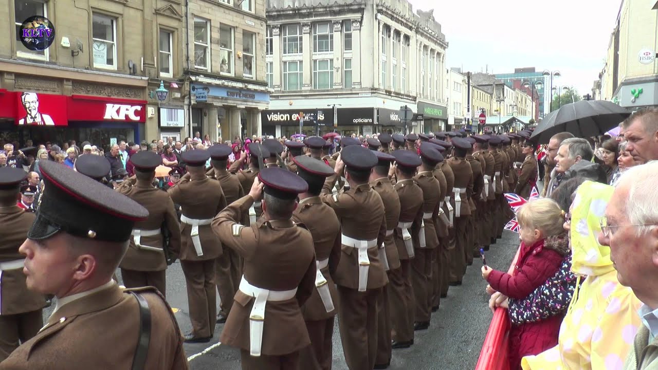 Yorkshire Regiment Parade