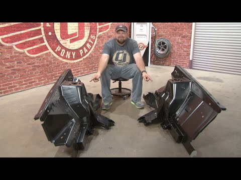 Mustang Dynacorn Full Shock Tower Apron Assembly 1971-1973 - Mustang Dynacorn Full Shock Tower Apron Assembly 1971-1973