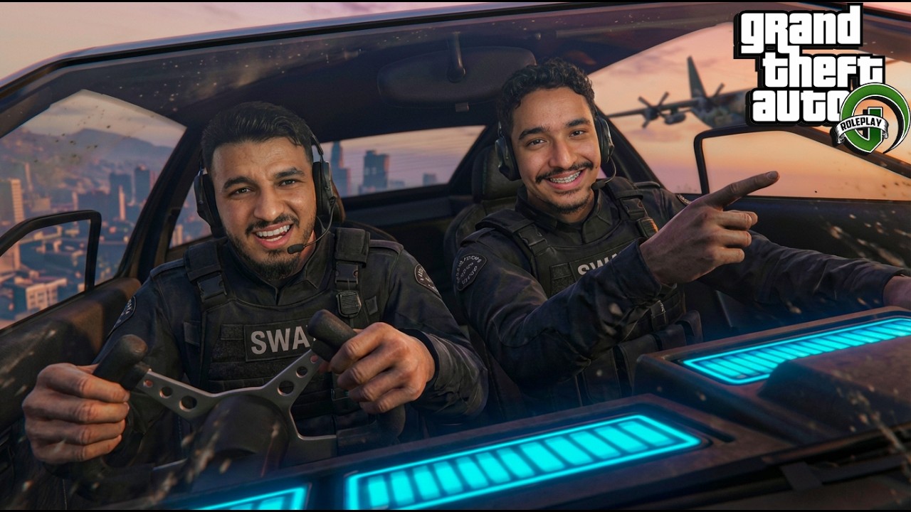 GTA RP Online Maroc #3 | مهمة سرية بالسيارات الطائرة🚨