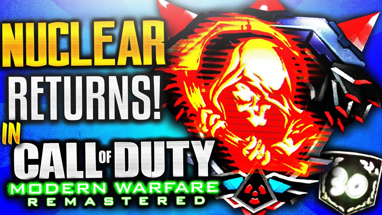 "VICIOUS MEDAL" Vs. "NUCLEAR MEDAL" In "Modern Warfare Remastered!" (COD MWR: 30 Kill-streak Medal)!
