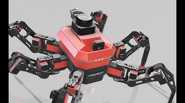 Hexapod Robot Gait Demonstrations | Multiple Walking Patterns & Movement Types | Python