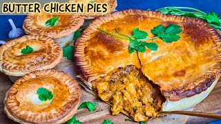Butter Chicken Pot Pie | Spicy Chicken Pie Recipe | Easy Chicken Pot Pie Recipe