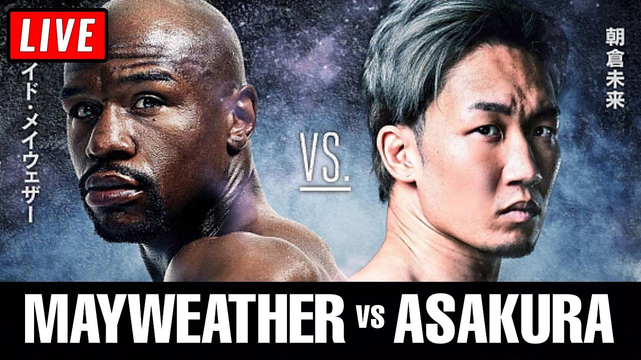 🔴 FLOYD MAYWEATHER vs MIKURU ASAKURA Live Stream - Full Show Boxing Watch Along