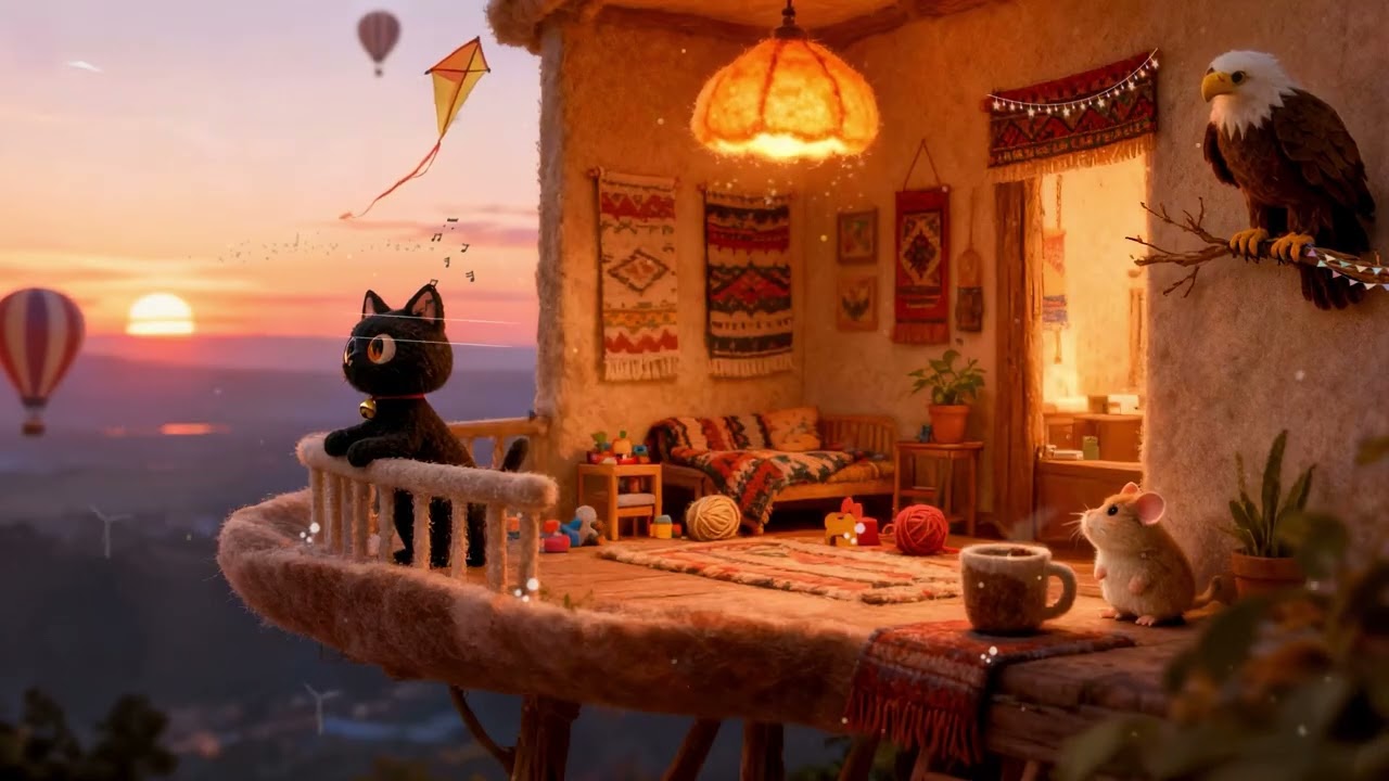 Believe in your potential before others do. 🌇 Chill Jazzhop Lofi 🐈 to Relax & Focus with Loki Cat