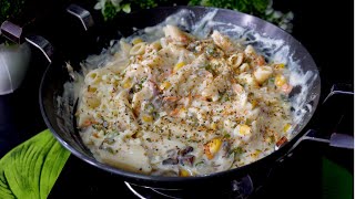 White Sauce Cheese Pasta Relaxing Cooking Sounds No Talking