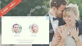 Jack & Rose A Whimsical WordPress Wedding Theme