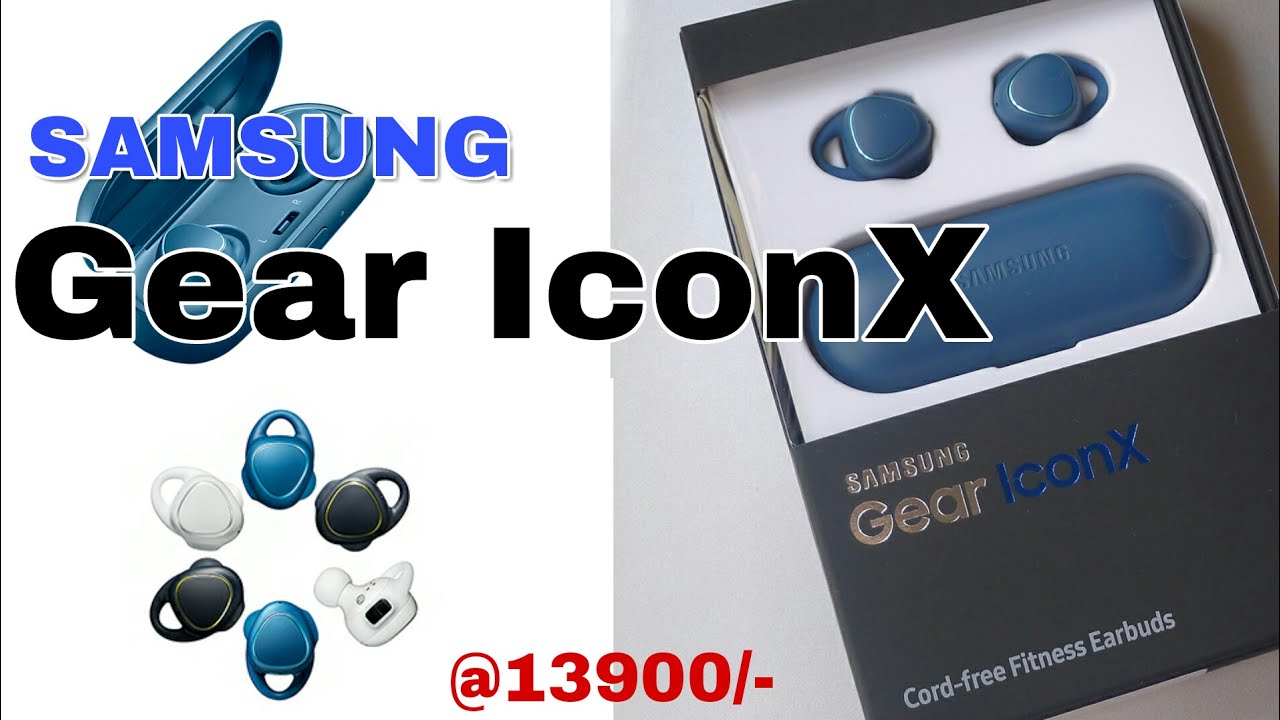 Samsung Gear Icon X Unboxing