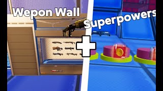 How to Build the rest of your red vs blue map (super powers! and wepon wall)