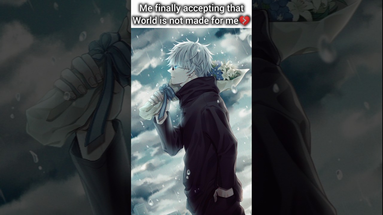 I finally accept it💔 