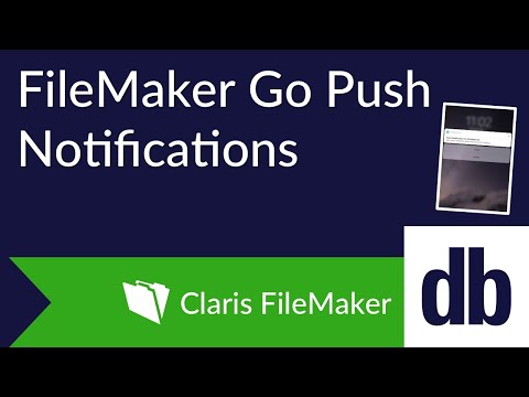 FileMaker Go Push Notifications