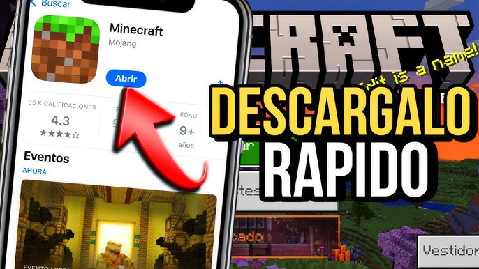 Como descargar Minecraft GRATIS en iPhone o iPad (iOS)