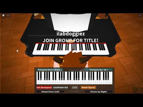 This Is Home - Cavetown (Aka Cut My Hair)(ROBLOX PIANO)(SHEETS IN  DESCRIPTION) 