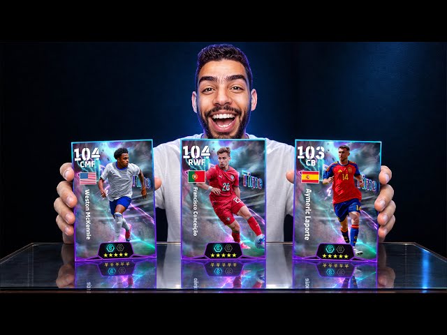 I Tested ALL 3 FREE 104 Rated Players… WHO IS THE BEST? 🤯 | LAPORTE + CONCIECAO + MCKENNIE