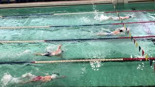 Плавание 100 метров юноши 16-17 лет - 14 заплыв - 22-24 января 2021 Калуга