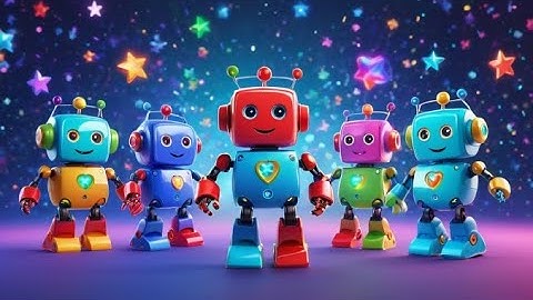 Six Toy Robots Count to Ten | Fun Counting Song for Kids | Learn Numbers with Robots