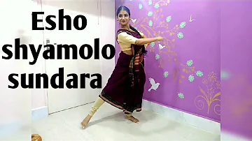 Esho shyamolo sundara।।Rabindra Sangeet।।Asha bhosle।।cover dance।।Satarupa Saha