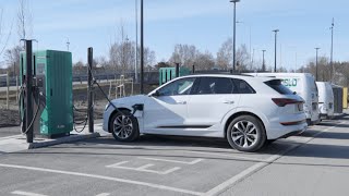 Audi E-Tron 55 615km Range Test (NHSR) On Summer Tires!