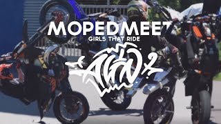 Moped Meetup - Girls That Ride - Stunt Edit | Alin