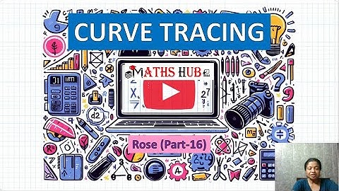Curve Tracing - Part-16 - Rose