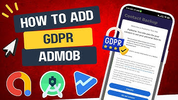 GDPR Message in Android Studio | Admob GDPR Consent Message