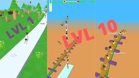 Tower Run 1-10 Level GamePlay Walkthrough(By VooDoo)