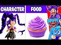 POPPY PLAYTIME CHARACTERS AND THEIR FAVORITE FOODS..?!