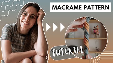 Double Spiral Knot Tutorial For Beginners | Macrame Pattern 4K