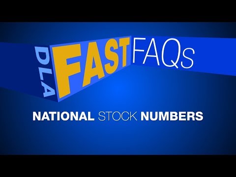 DLA FAQs National Stock Number (Open Captions)