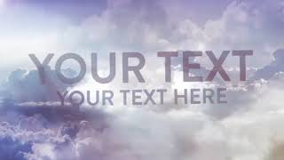 Clouds Presentation Slideshow | After Effects template