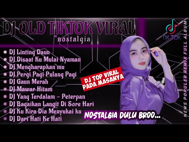 DJ OLD TIKTOK VIRAL FULL ALBUM - DJ LINTING DAUN REMIX TIKTOK TERBARU || KUMPULAN DJ NOSTALGIA FULL class=