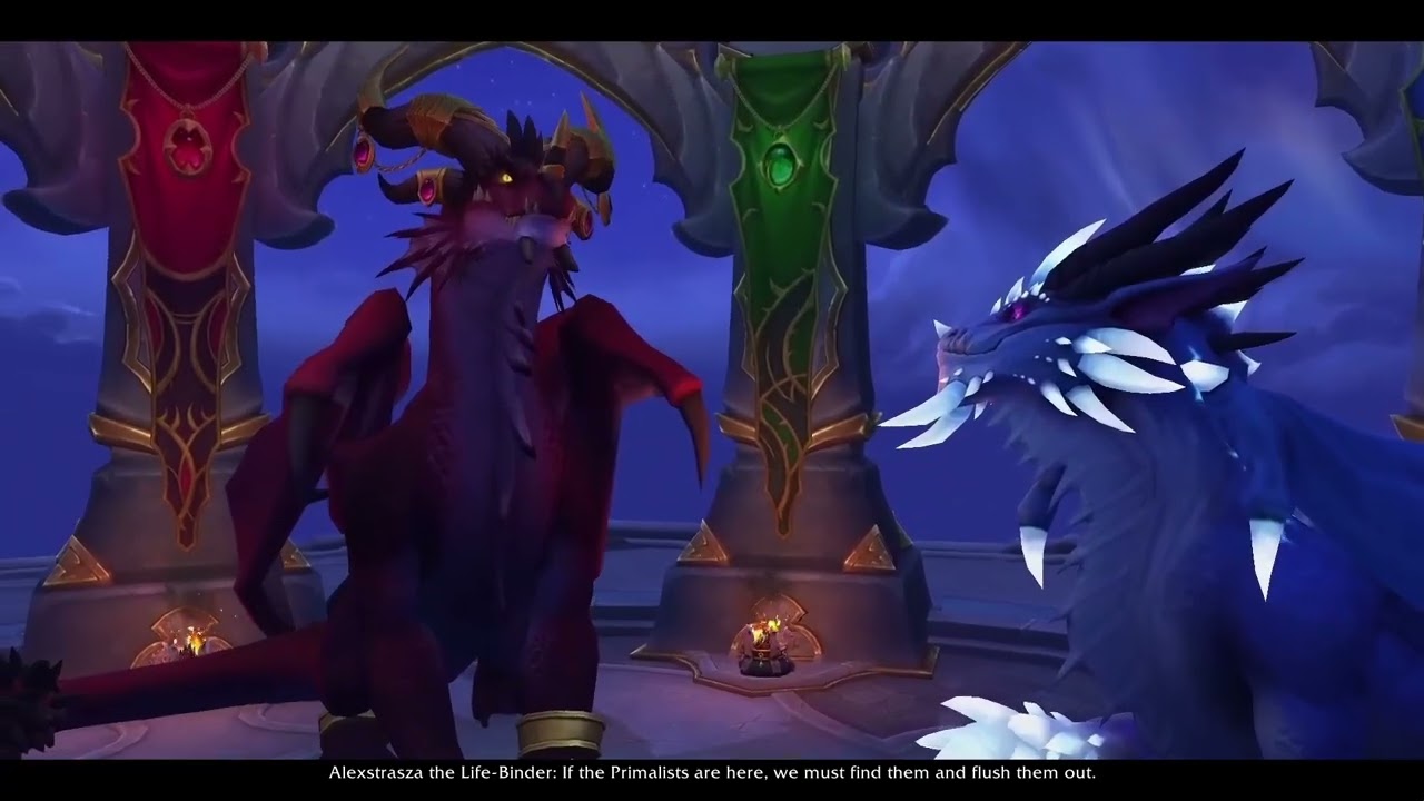 WoW Dragonflight - Thaldraszus campaign: Valdrakken, City of Dragons
