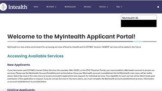 Intealth (Updating your application )