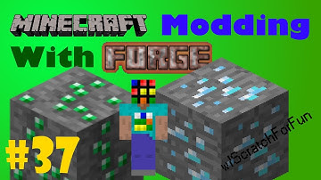 Minecraft Modding With Forge 1.5.1 Episode 37 - Custom Ore!
