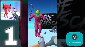 Paintball Shoot 3D - Knock Them All - Gameplay Part 1 All Levels 1-15 (Android, iOS)