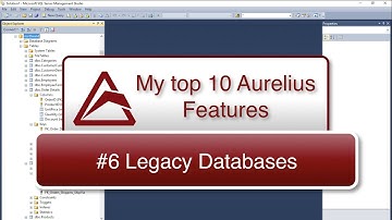 My Top 10 Aurelius Features - #6 Legacy Databases