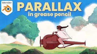 Making 2D Side Scrolling Parallax Backgrounds | Blender 2.9