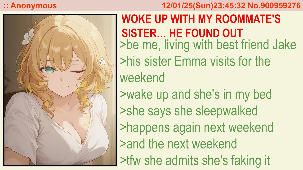 Woke Up With My Roommate's Sister… He Found Out | 4Chan Greentext Stories