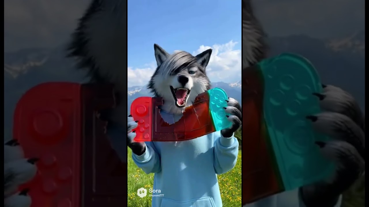 #AI #sora2 #ケモナー　#Switchグミ