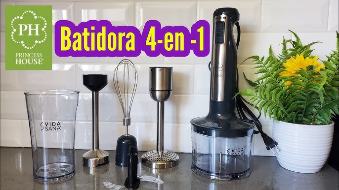 Princess House 4-in-1 Immersion Blender - Vida Sana France