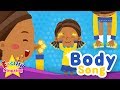 Body song  educational children song  learning english for kids