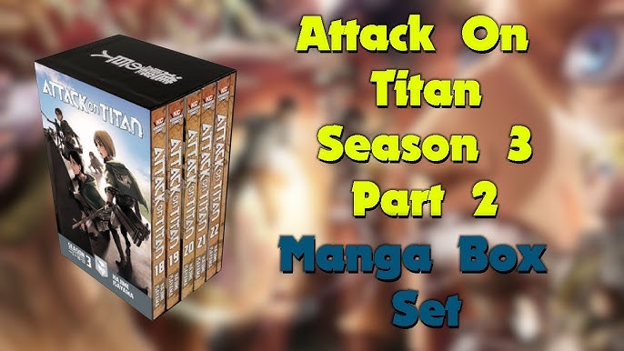 Attack on Titan box set review - teens tangle with people-eating