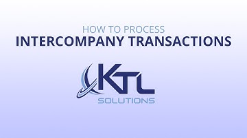 How to Process Intercompany Transactions