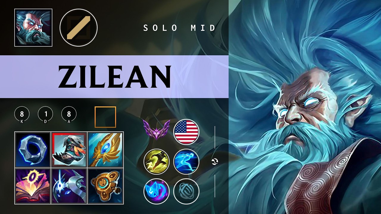 Zilean Mid vs Azir - NA Master Patch 26.03